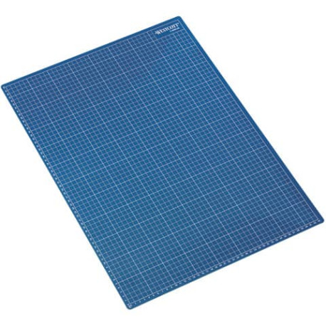 Tappetino da taglio Westcott 60x45 cm blu DIN A2 E-46002 00