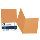 Cartellina semplice FAVINI FOLDER S cartoncino Simplex Luce&Acqua 200 g/m² 25x34cm arancio 56  conf.