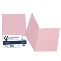 Cartellina semplice FAVINI FOLDER S cartoncino Simplex Luce&Acqua 200 g/m² 25x34cm rosa 10  conf.50 