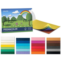 Cartoncini Prisma FAVINI 10 PRISMA monoruvidi colorati 220 g/m² 70x100cm pistacchio 18  conf.10 - A3