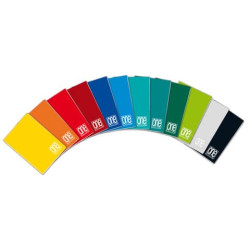 Quaderno a quadretti One Color A5 a punto metallico colori assortiti rigatura Q - 1406