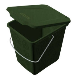 Cestino Rotho per rifiuti organici verde - 7 l. F707758