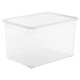 Contenitore Rotho Clear Box in PPL impilabile trasparente - 46 l. F707808