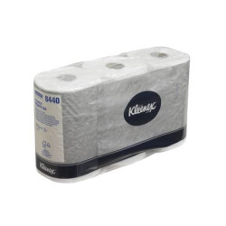 Carta igienica 3 veli KLEENEX® in carta a 3 veli 350 strappi bianco pacco da 6 rotoli - 8440