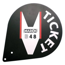 Cartello segnalazione eliminacode MARKIN 325x255mm Y610CART