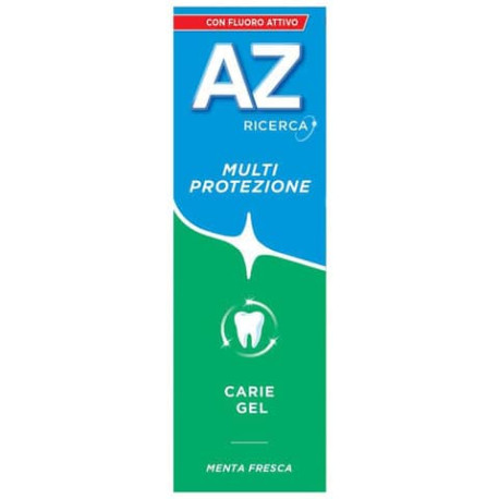 Dentifricio AZ Multiprotezione carie gel tubetto da 75 ml PG022