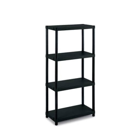 Scaffale a 4 ripiani TERRY Shelves 3060S/4 nero 1001610