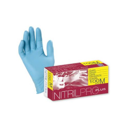 Guanti in nitrile senza polvere Icoguanti M blu scatola da 100 guanti - ESNP/MEDIA