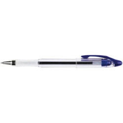 Penna a sfera Q-Connect Delta punta 0,7 mm blu KF00376