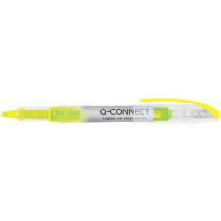 Evidenziatore a penna Q-Connect 1-4 mm giallo KF00395