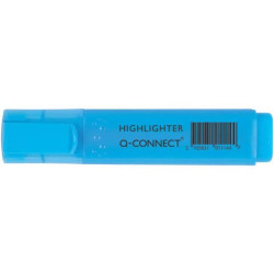 Evidenziatore Q-Connect 1,5-2 mm blu  KF01114