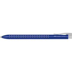 Penne a sfera a scatto Faber-Castell Grip 2022 punta M blu 544651