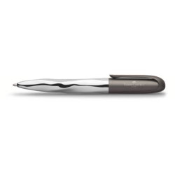 Penna a sfera Faber-Castell N'Ice Metallic XB grigio antracite 149606