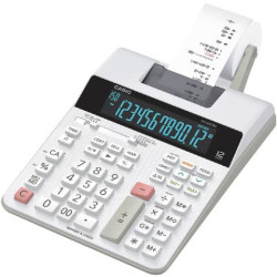 Calcolatrice scrivente Casio semi-professionale con alimentazione AC bianco - FR-2650RC