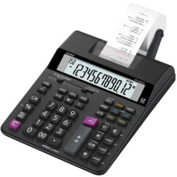 Calcolatrice scrivente CASIO display 12 cifre - alimentazione a rete e batteria 6,5x19,5x31,3 cm - H