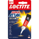 Colla Loktite Super Attak Power Flex gel 3 g. trasparente 2047420