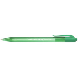 Penna a sfera a scatto Paper Mate Inkjoy 100 RT ULV M 1 mm verde S0957060