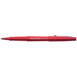Penna punta fibra Paper Mate Flair/Nylon M 1,1 mm rosso S0190993