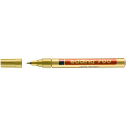 Marcatore a vernice edding 780 punta conica 0,8 mm oro 4-780053