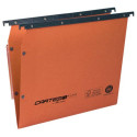 Cartelle sospese laterali per armadi CARTESIO PLUS 33 cm fondo a V arancio Cf. 25 pezzi - 314 M Link