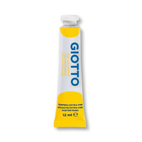 Tempera GIOTTO Extra 12 ml giallo limone  352003