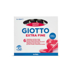 Tempera GIOTTO Extra 12 ml nero  352024