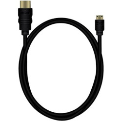 Cavo di collegamento Media Range HDMI/Mini HDMI ad alta velocità con contatti dorati 10,2 Gbit/s - M