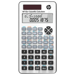 Calcolatrice scientifica a doppia alimentazione HP con display a 2 linee e 240 funzioni bianco - HP-