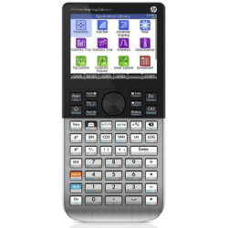 Calcolatrice scientifica programmabile HP con schermo TFT MULTI-TOUCH a colori da 8,9 cm nero/argent