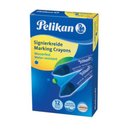 Pastello industriale Pelikan 762 blu  conf. da 12 - 701011