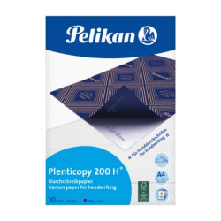 Carta da ricalco Pelikan Plenticopy 200H blu confezione 10 fogli - 434738