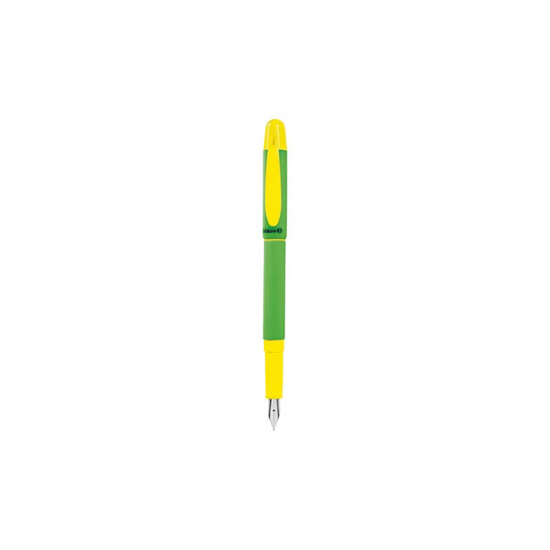 Penna stilografica Pelikan Primapenna M verde/giallo 0F6DF5 - Lineacontabile