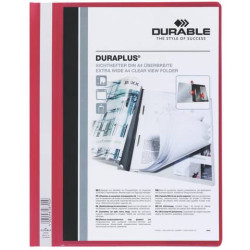 Cartellina ad aghi DURABLE DURAPLUS® A4 rosso 257903