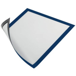 Cornici con pannello magnetico DURABLE DURAFRAME® MAGNETIC A4 PVC rigido blu scuro 236x323 mm  conf.