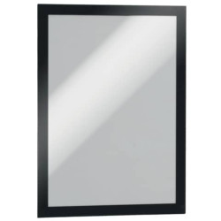 Cornici con pannello magnetico DURABLE DURAFRAME® A4 nero 236x323mm conf. 2 - 487201