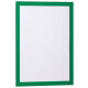 Cornici con pannello magnetico DURABLE DURAFRAME® A4 verde 236x323mm conf. 2 - 487205