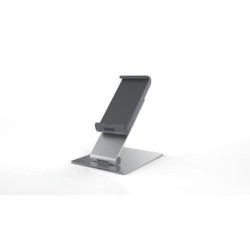 Porta tablet da tavolo DURABLE per tablet da 7" a 13" argento metallizzato 15,5x24,2x18,3cm - 893023