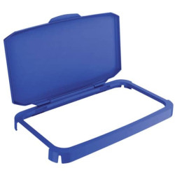 Coperchio per bidone portarifiuti DURABLE DURABIN 60 l azzurro 1800500040