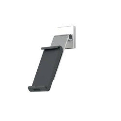 Porta tablet da muro DURABLE con braccio ad angolazione variabile argento metallizzato 8,5x5x18cm - 