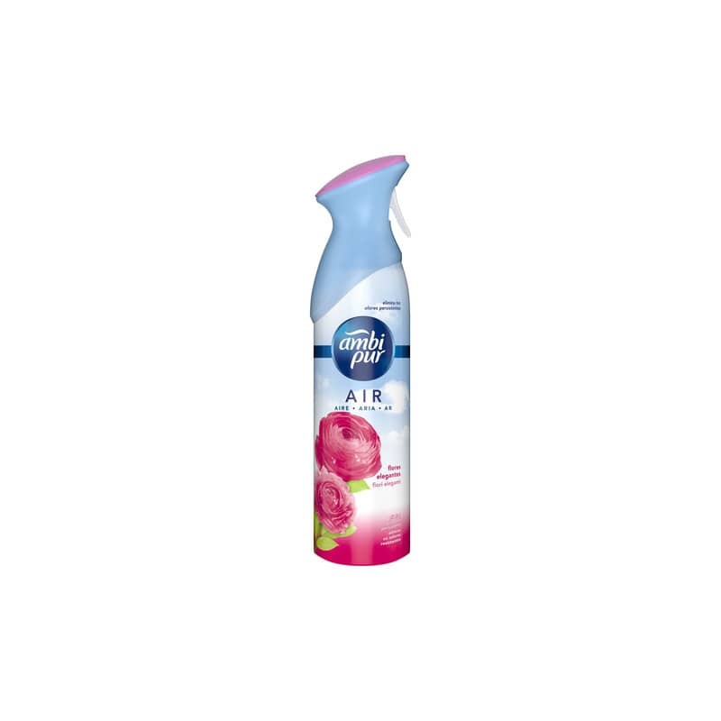 Deodorante per ambienti spray Ambi Pur Air Effects 300 ml fiori eleganti  AH62 - Lineacontabile