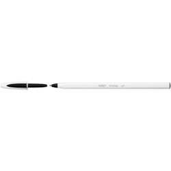 Penna a sfera con cappuccio BIC Cristal UP M 1,2 mm nero 949880
