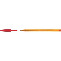 Penna a sfera BIC Cristal Fine 0,8 mm rosso 872720
