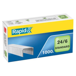 Punti metallici Rapid 24/6  conf. da 1000 - 24855600