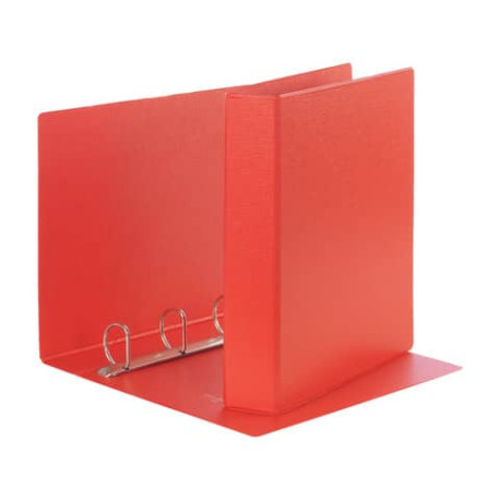 Raccoglitore Esselte DAILY a 4 anelli a D 40mm robusto cartone rivestito in  PP rosso 22x30 cm dorso - Lineacontabile