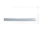 Dorsi plastici a 21 anelli GBC CombBind 28 mm a4 bianco conf da 50 dorsi - 4028203