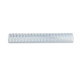 Dorsi plastici a 21 anelli GBC CombBind 38 mm a4 bianco conf da 50 dorsi - 4028205