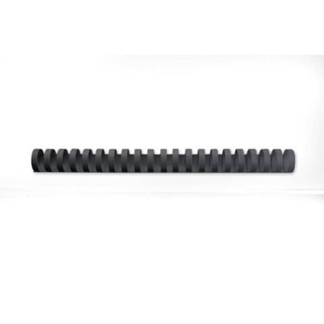 Dorsi plastici a 21 anelli GBC CombBind 19 mm a4 nero conf da 100 dorsi - 4028601