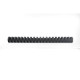 Dorsi plastici a 21 anelli GBC CombBind 22 mm a4 nero conf da 100 dorsi - 4028602