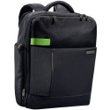 Zaino portacomputer Leitz Smart Traveller 15,6" poliestere 2 scomparti nero - 60170095