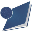 Copertina rigida 10-35 fogli Leitz impressBIND in cartone con dorso da 3,5 mm A4 blu  conf. da 10 - 